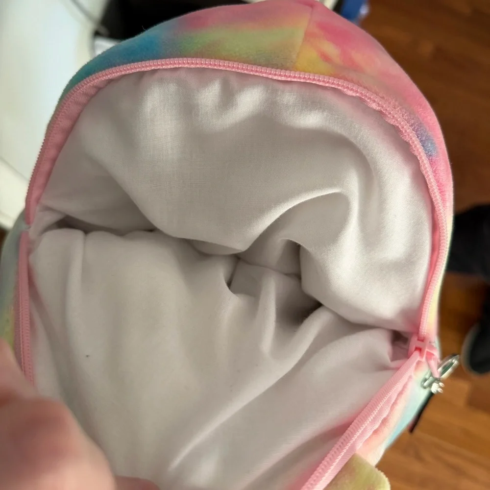 Squishmallows Opal Octopus Plush Backpack Pastel Kids School Travel